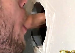 Gay hunk sucking cock