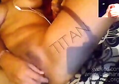 Virtual sex with a breasty woman