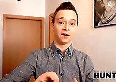 Christmas mood causes hunter to pay for sex with friends hot GF