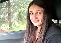 A modest beauty showed her bazookas and opened her butt to an impudent man