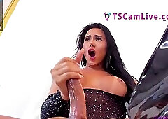 Awesome Latina SheBabe with Long Boots at Live Webcam Show Part 6