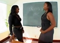 Ebony Lesbian Seduction ft. Xena  Friend: Blowjob, Doggy  Cowgirl Porn