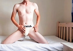 Solo, european, men pissing