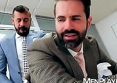 Dani Robles pays the price of peeping on Thomas Thunders masturbation