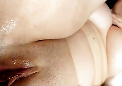 Fucked her Ass Hard on the Table - ANAL CREAMPIE EATING - Waldemaria