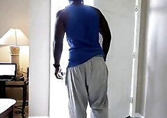 Cute Black Maid Will Do Everything to Please Her Boss, Even Suck & Screw His Large Ebony Jock BBC