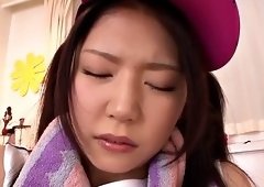 Adorable Japanese babe is bored and is about to be naughty