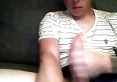 Filthy teen guy Wanking