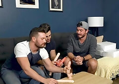 Drill My Hole - Latin Brandon Evans fucks with big dildo