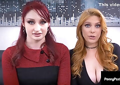 Horny Hos Fight Fuck Over Boss Cock! Dude? With Nathan Bronson, Violet Monroe And Penny Pax