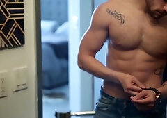 Drill My Hole - Latin JJ Knight interracial anal in the shower