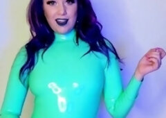 Amateur striptease and Solo masturbation