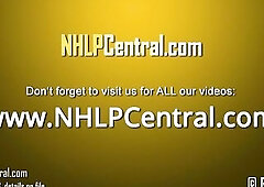 Large bazookas brunette hair Mother I'd Like To Fuck Sophia Delane disrobes and masturbates in stockings and suspenders