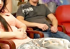 A CHUBBY COUPLE FUCK