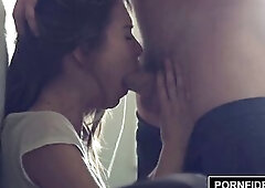 Riley Reid knows that there's no time to waste and gets down on his schlong just as this guy walks throughout the door. Her constricted cunt make