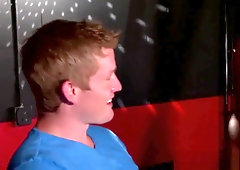 Gaybait bottom assfucked in the club