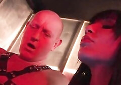 Leyla Ebony And Romana Ryder Get Their Sadomasochism Kink On In The Lightbox