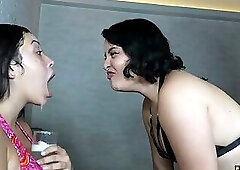 Spit Swallow Girls Extreme - Three to Spit One to Swallow