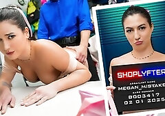 Caught in the Act: Gorgeous Thief in Tight Ballet Leotard