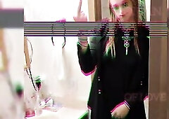 Drinking, smokin' weed and screwing myself hard