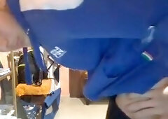 Italian Student Boy With Big Cock, Sexy Round Fit Ass On Cam