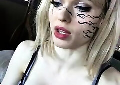 Amateur Blonde Teen Plays Solo with Toy Webcam Porn