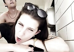 Large Butt Teen Likes A Thick Creampie