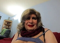 Shemale cum, first-timer