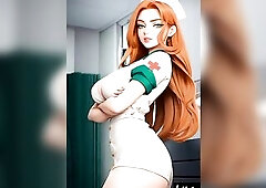 Ai model Lila working nurse at hospital