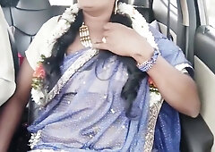 Indian Car Sex Telugu Dirty Talks.car Driver Try To Fuck Telugu Saree Aunty