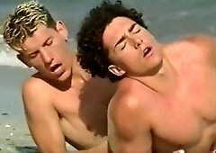 Twinks Have Fun On The Beach