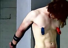 Skaterboy punished in dungeon