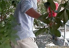 Hot hetero men get outed in public places free gay porn