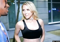 BLACKEDRAW Sexy blond Alix Wants some BBC