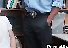 Charles King & Britain Wesbury - Skinny delinquent Stud Devours officers hu