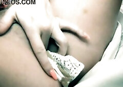 Sophie Dee Plays With Yellow Sextoy! That babe Sucks It After Masturbate!