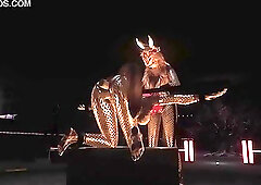 Smoking hot girls are having tons of fun with each other in a Red Robin Lounge