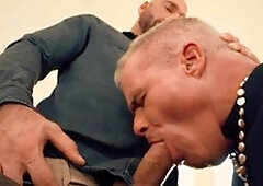 Club Inferno Dungeon - Muscle Dale Savage together with tattooed Drew Sebastian rimming