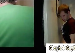 Straight dude gets gay bj