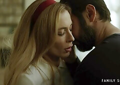 Spicy dick-sucking angel Aiden Ashley adores hardcore sex