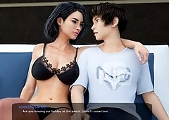 Naughty urges and worries in Milfy City featuring big booty moms Linda, Suri Zuri, and Caroline