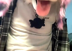 Fur covered penetrates his cock-squeezing butt until he jizzes