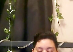 I shriek for dad to keep banging me harder