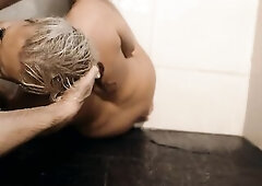 Sexy Amateur Shower Screw with Kate Truu