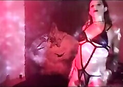 Goth whore is locked up