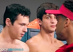 Elliot Finn and Jayden Marcos get drilled