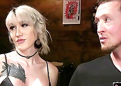 Transgender mistress shares her submissive