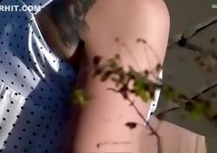 Looking to the neckline