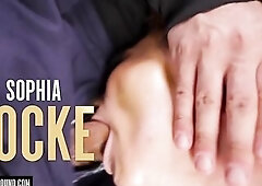 Sophia Locke Widens Her Legs and Supplicates the Firefighter to Screw Her Sexy Twat