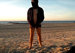 Naked at the beach 9